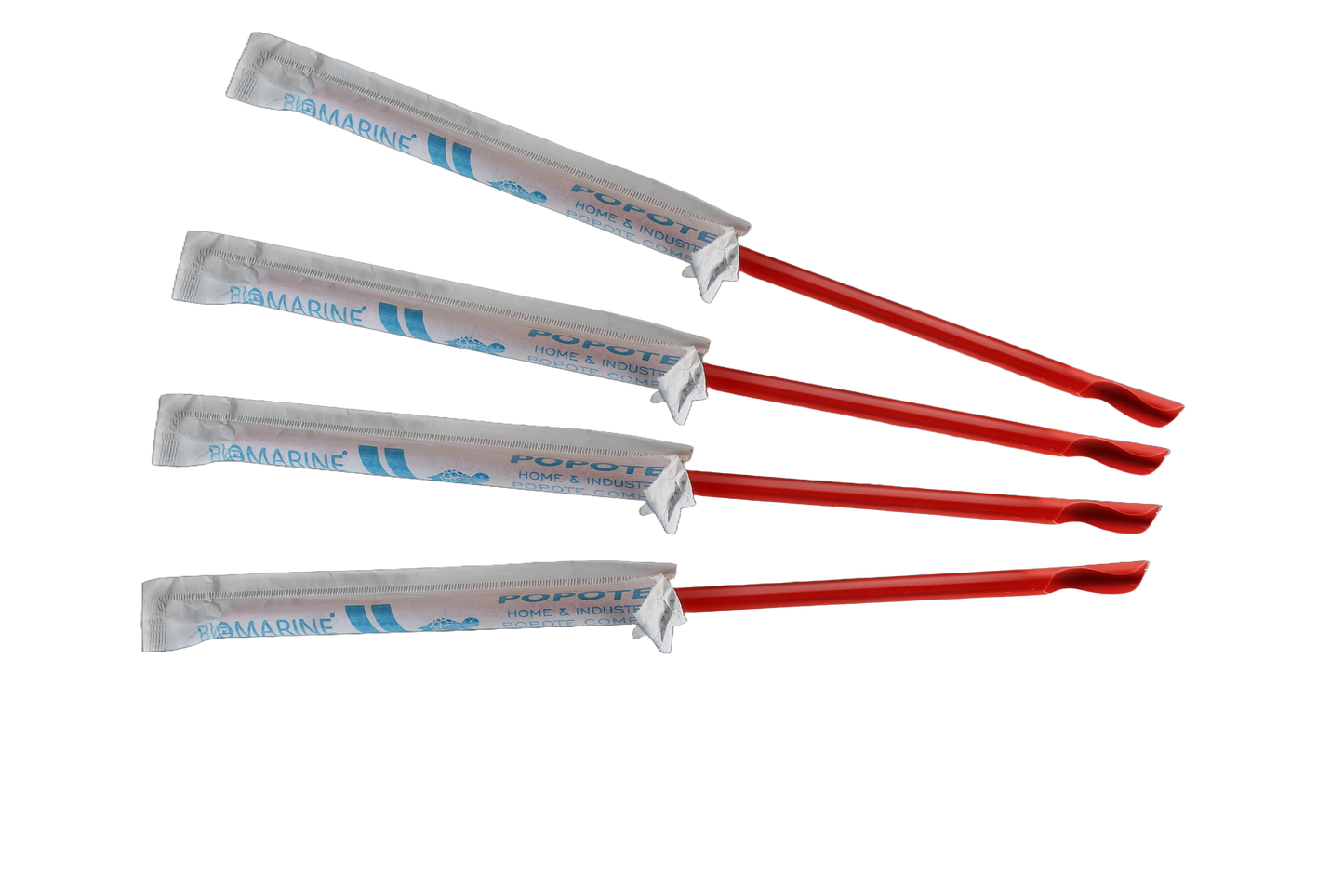 Eco-Sip Straw Spoon 10.25" Wrapped 1,200 Pieces 